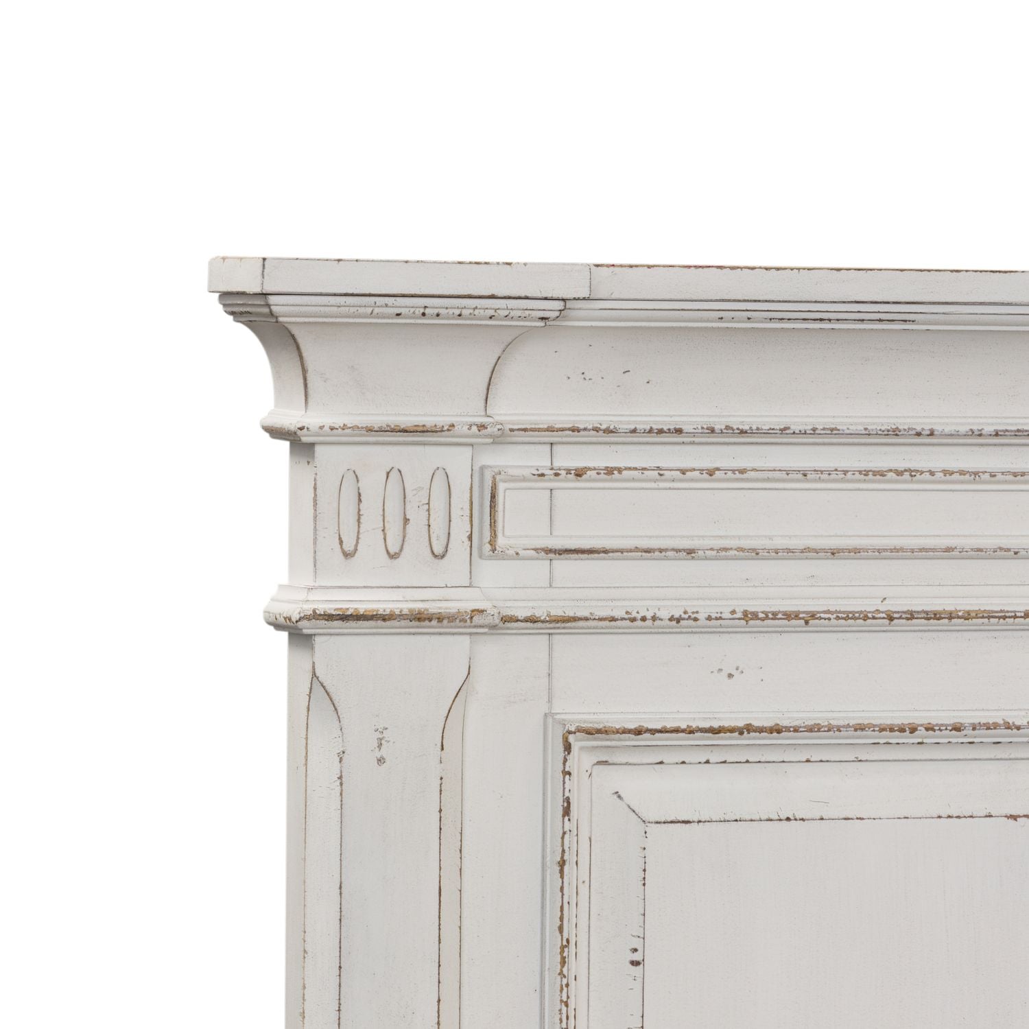 Abbey Park Wood Queen Size Panel Bed