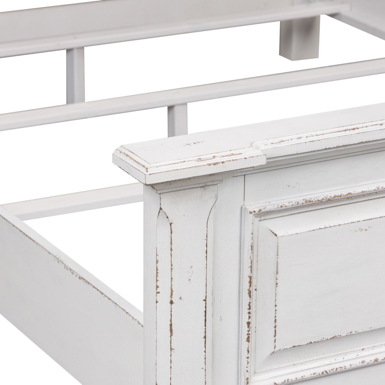 Abbey Park Wood Queen Size Panel Bed