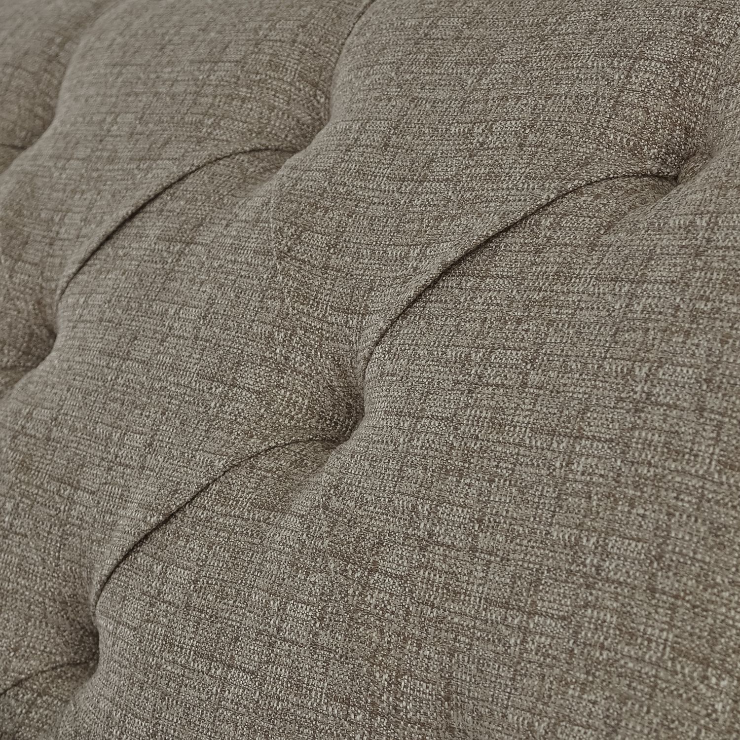 Abbey Park Tufted Chenille Sleigh Bed – Antique White