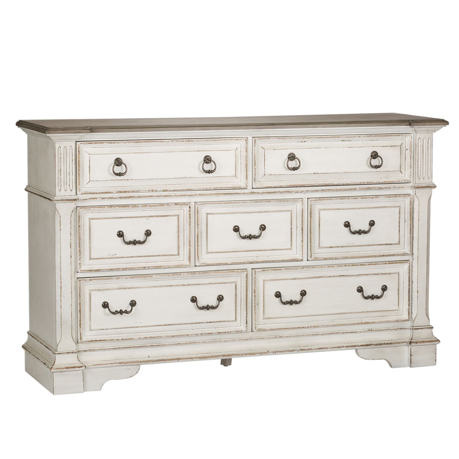 Abbey Park Wood Queen Panel Bedroom Set | Liberty Furniture