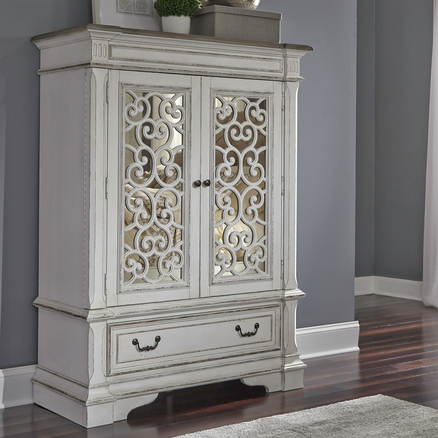 Abbey Park Wood Queen Panel Bedroom Set | Liberty Furniture