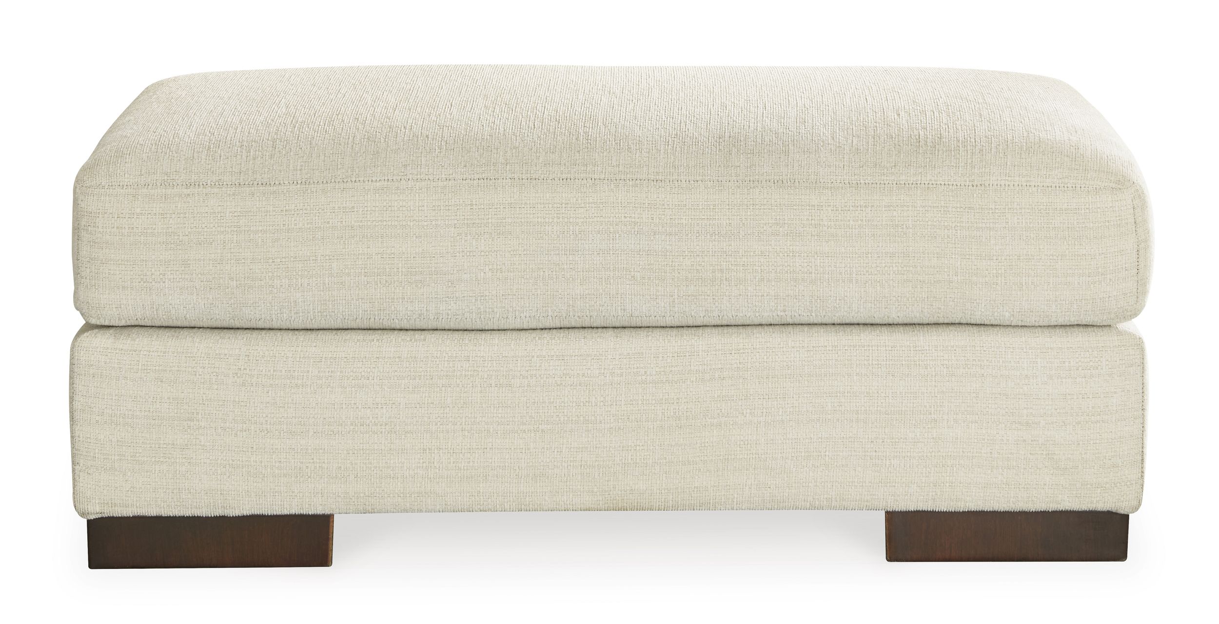 Maggie Ottoman | Birch Polyester Fabric | Ashley Furniture