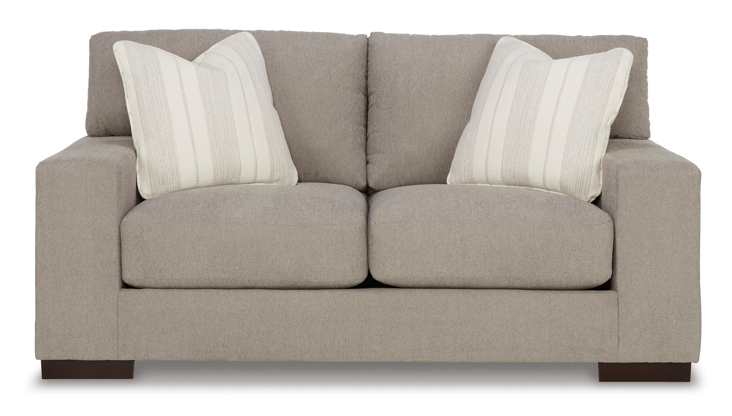 grey living room loveseat