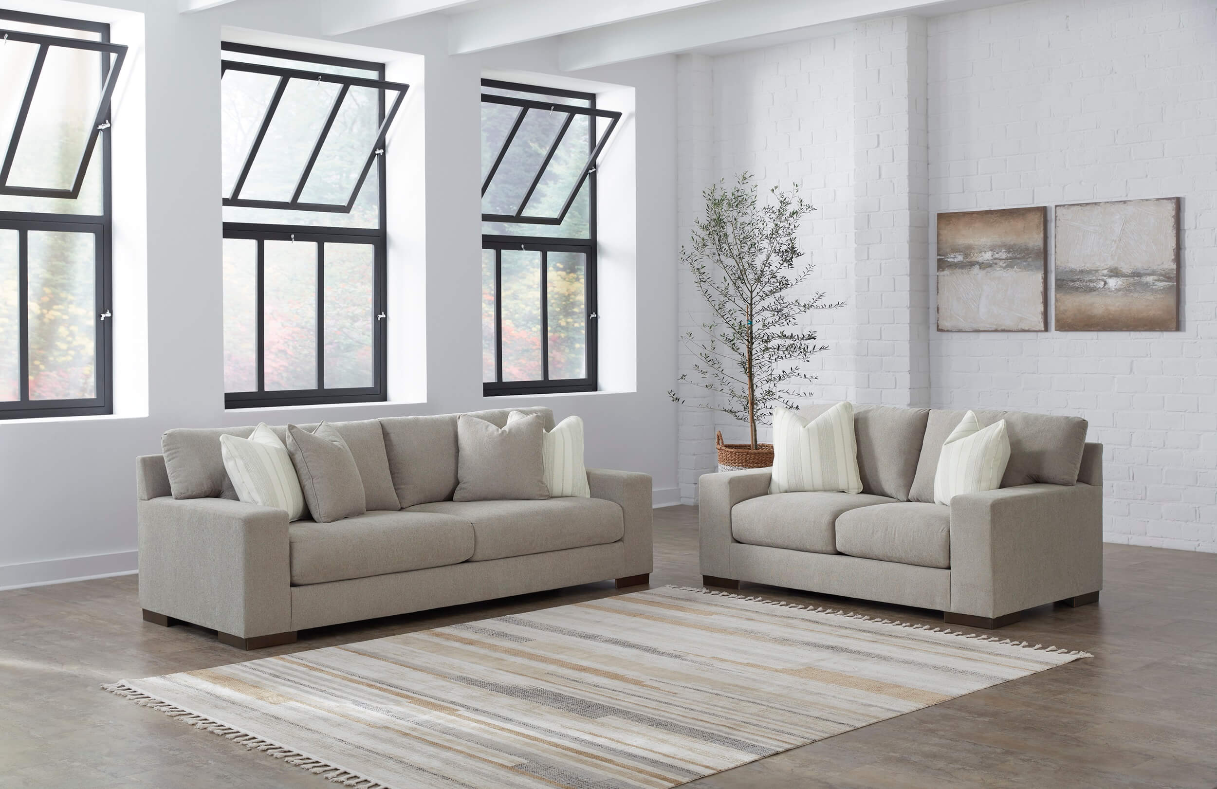 Living Room Furniture Sofa and Loveseat