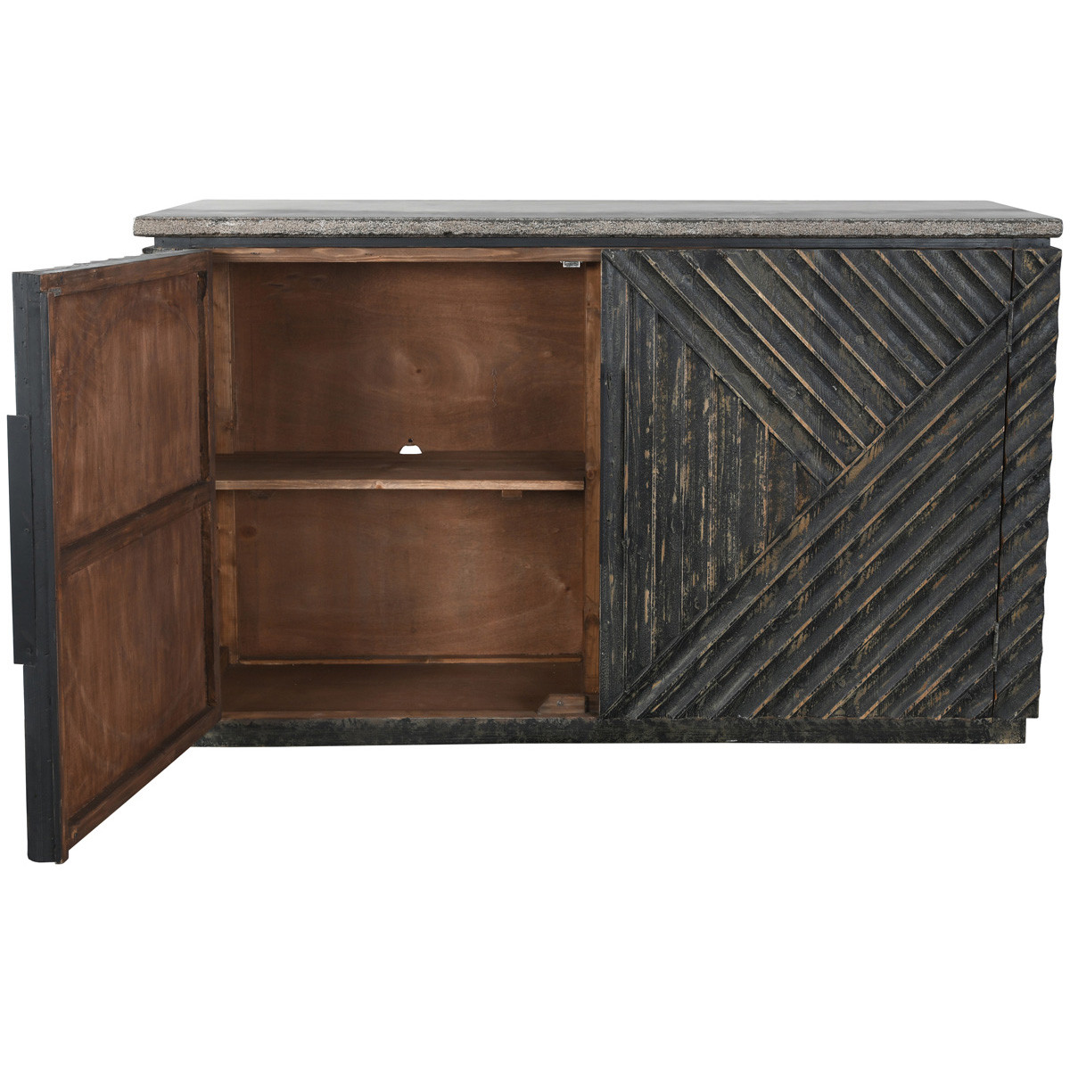 Ellington 70" Stone 2-Door Sideboard