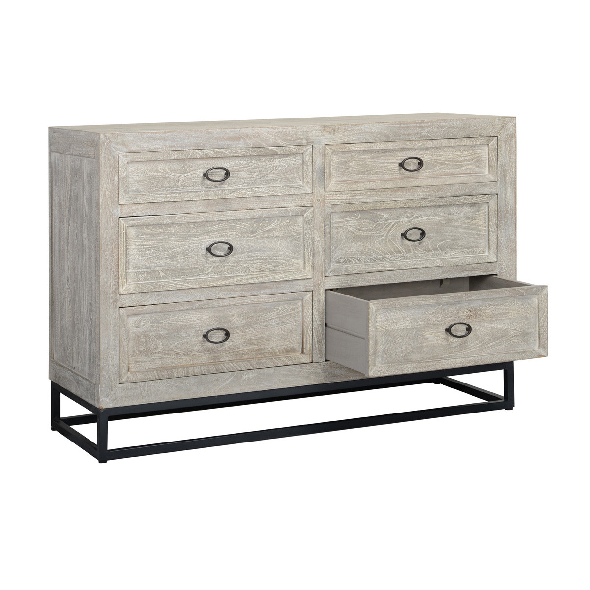 Artemis Wood 6-Drawer Dresser