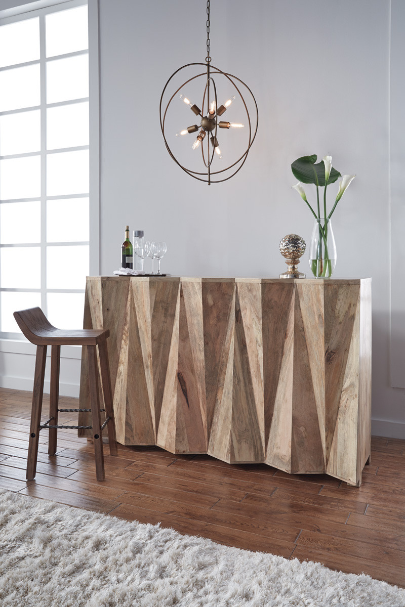Prism Wood Bar Cabinet