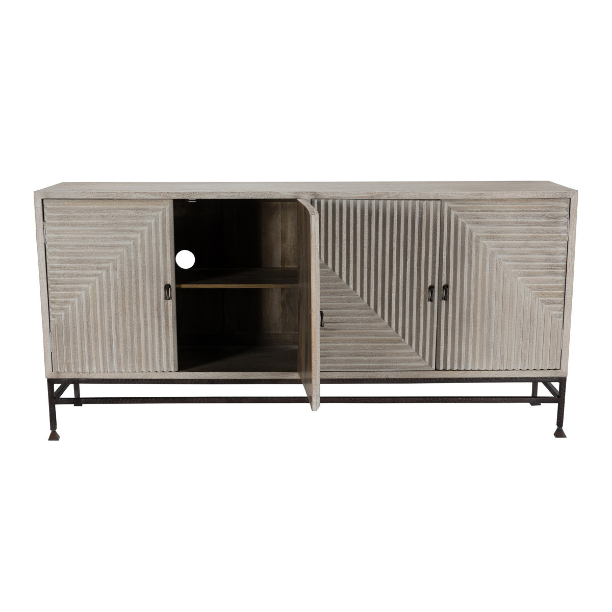 Finn 4-Door Sideboard