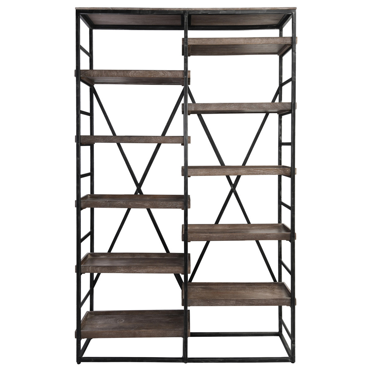 Evan Double Bookshelf
