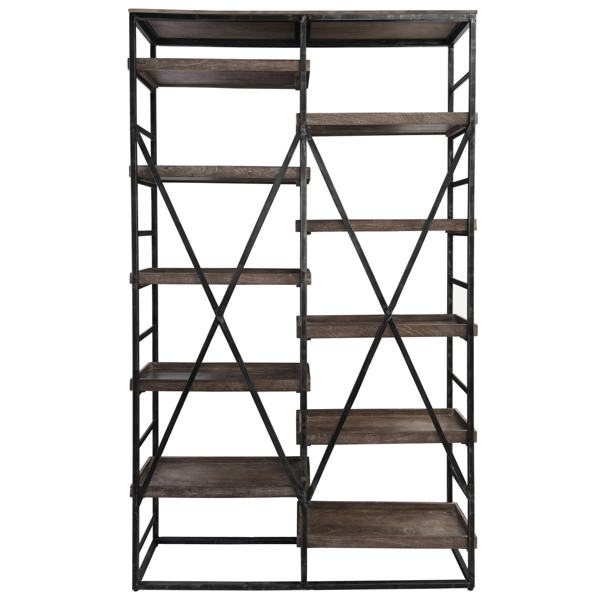 Evan Double Bookshelf