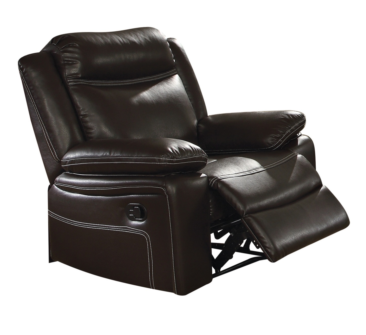 Corra Leatherette Reclining Living Room Set