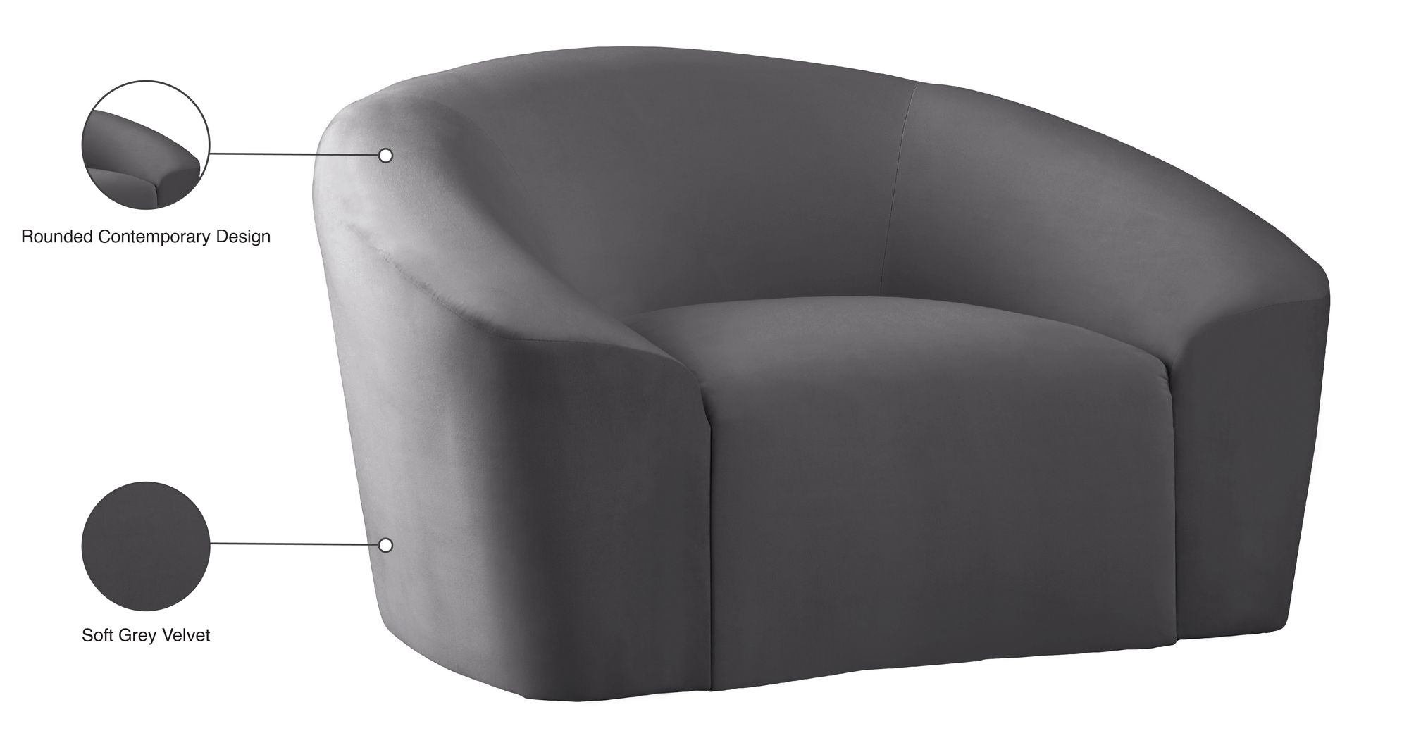 Riley Velvet Chair