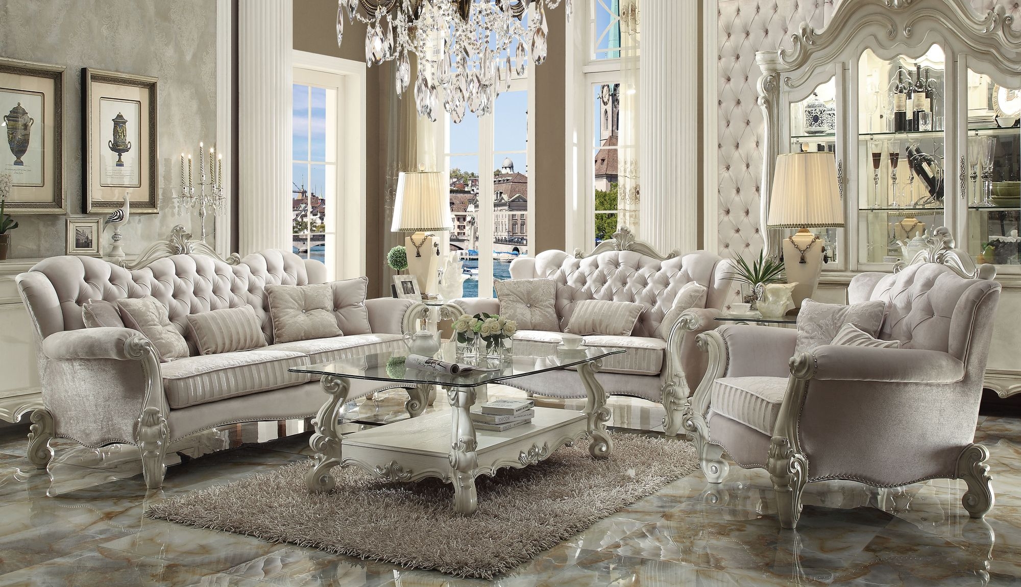 Versailles Velvet Sofa