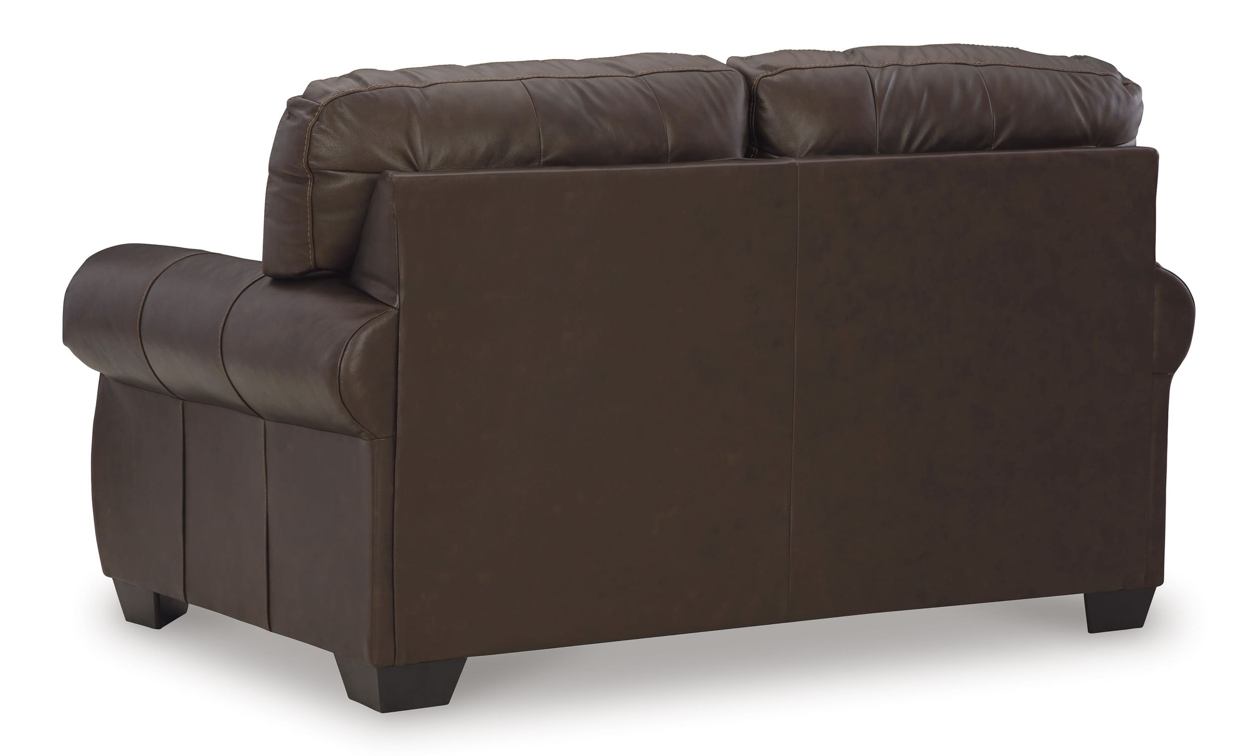 Ashley Colleton Leather Loveseat Back