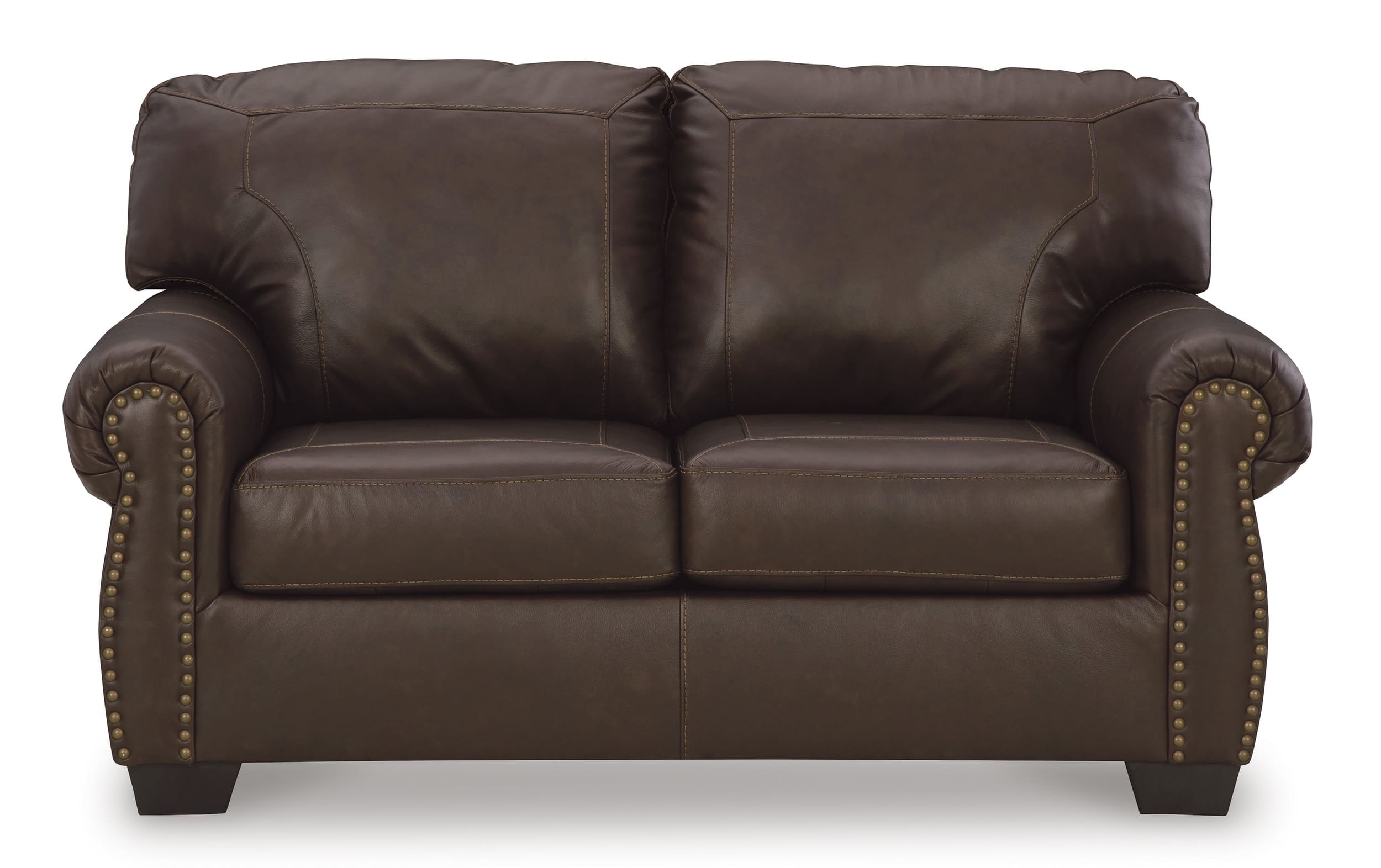 Colleton Leather Loveseat by Ashley