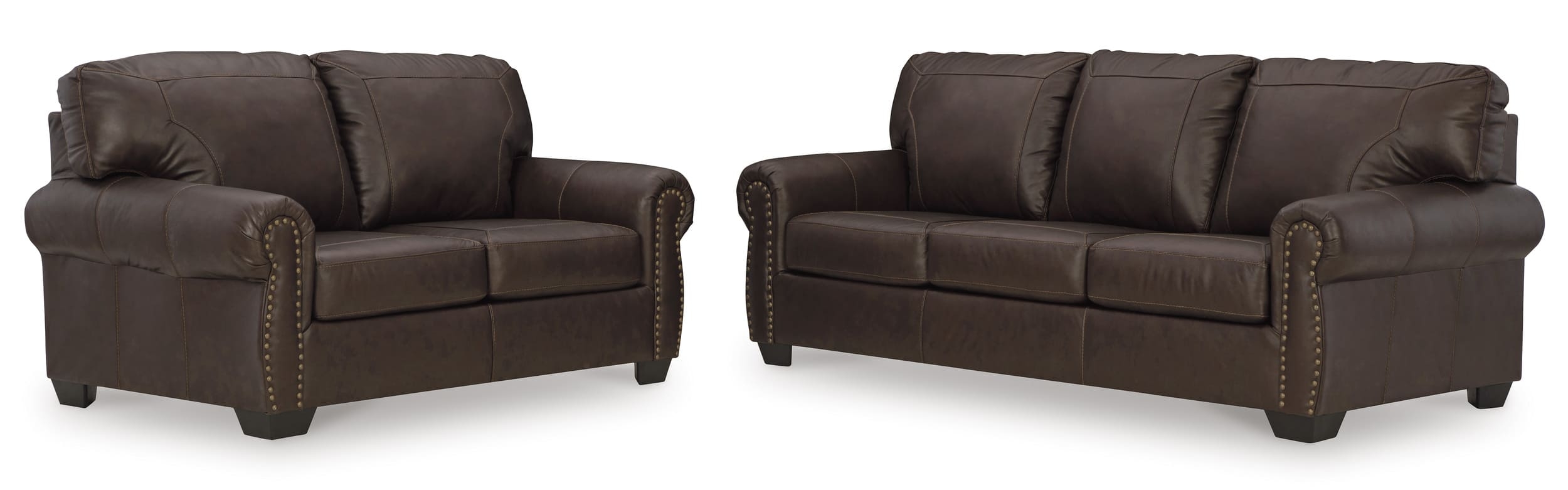 Ashley Colleton Leather Sofa And Loveseat