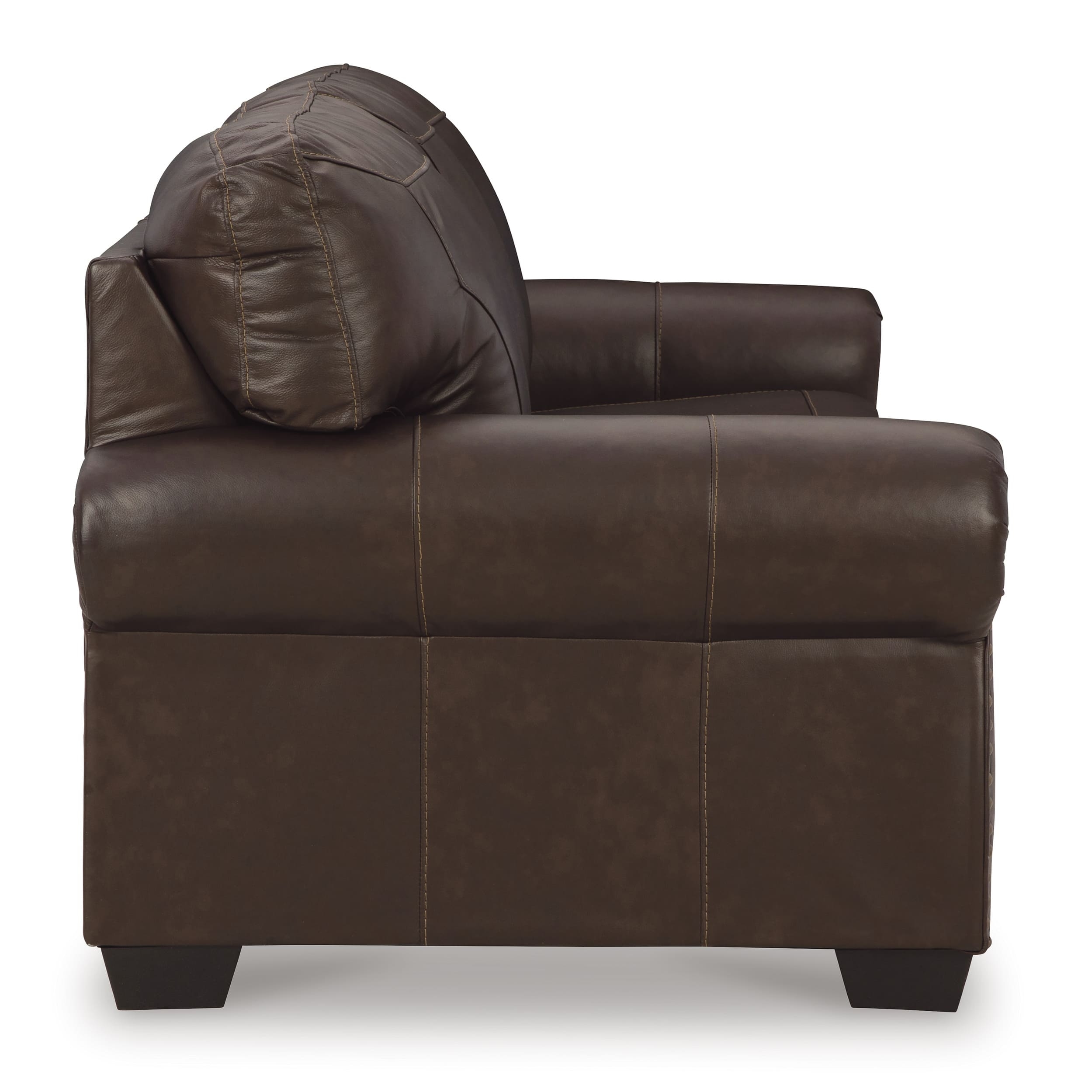 Ashley Colleton Leather Sofa Side