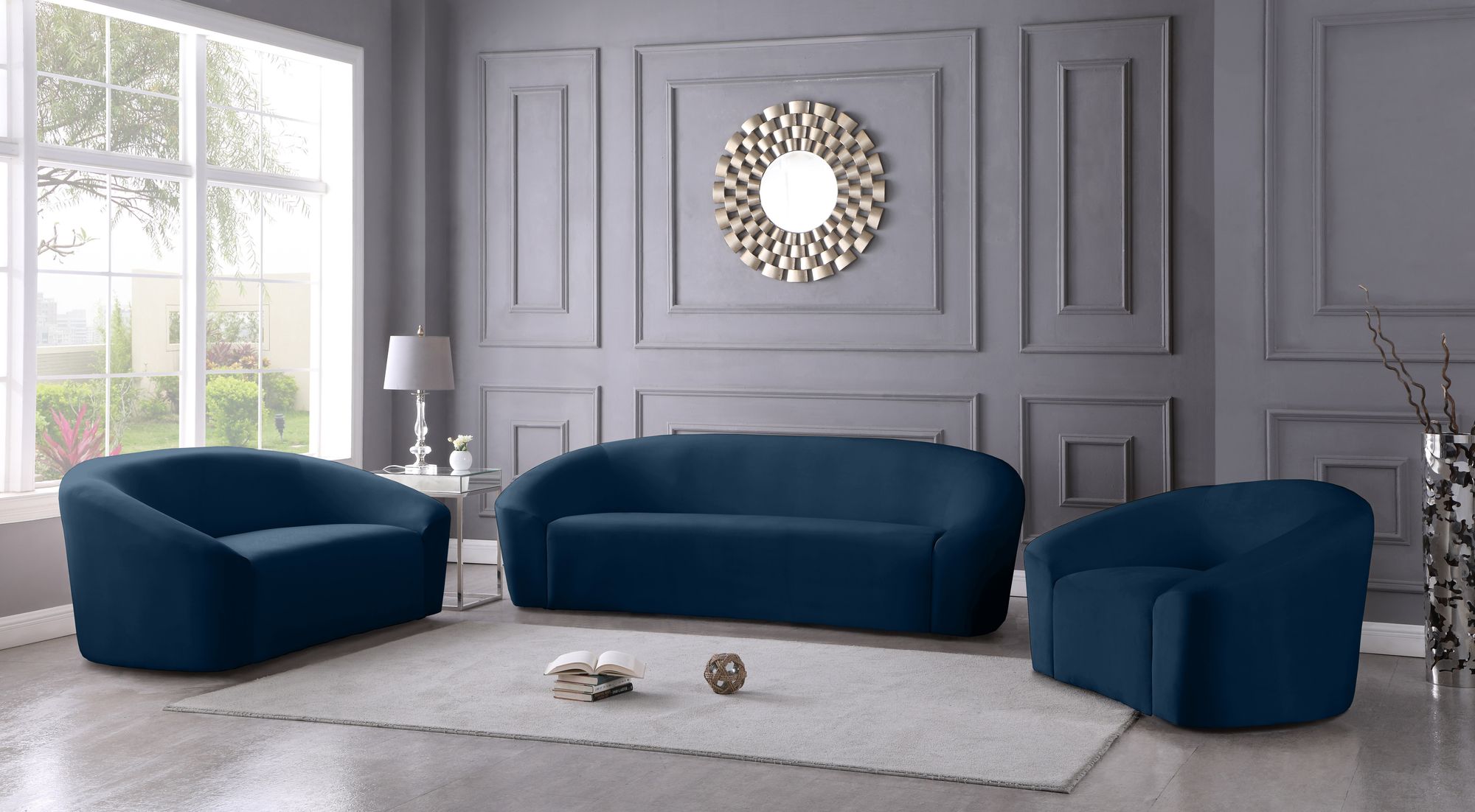Riley Velvet Chair