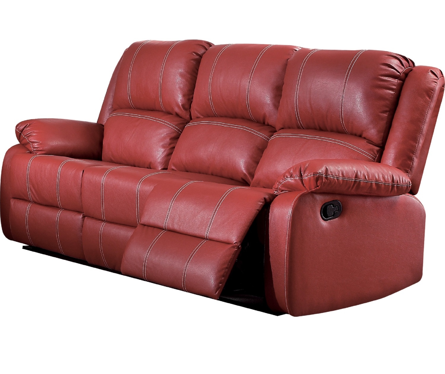 Zuriel Motion Leatherette Reclining Sofa