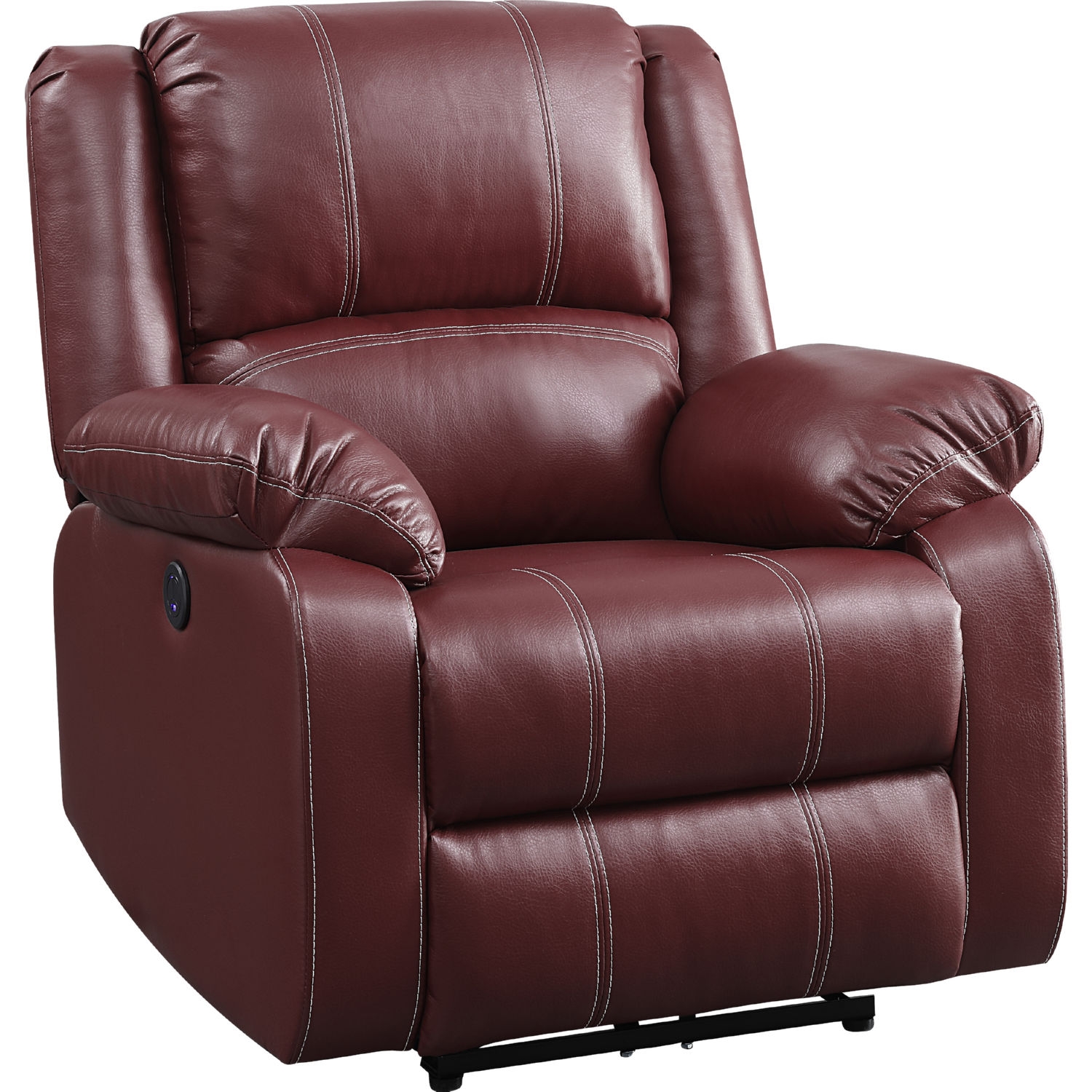 Zuriel Leatherette Reclining Living Room Set