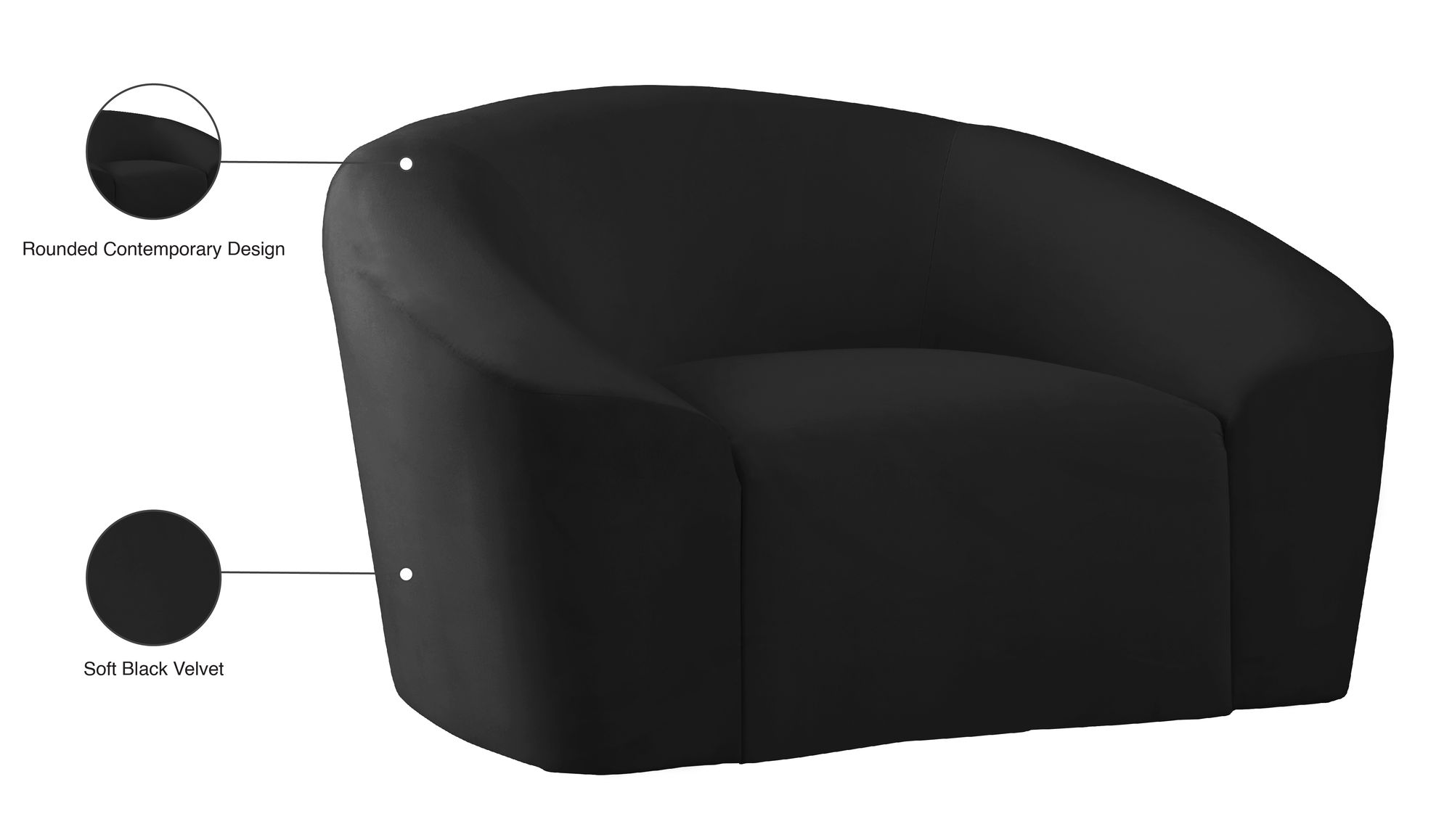 Riley Velvet Chair