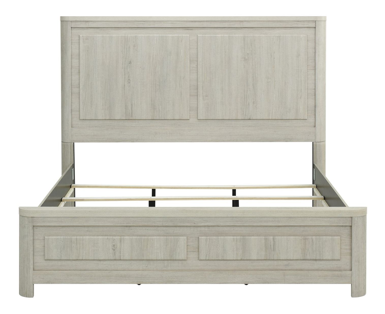 Modern Play Wood Panel Bed | Sandstone Finish | Liberty