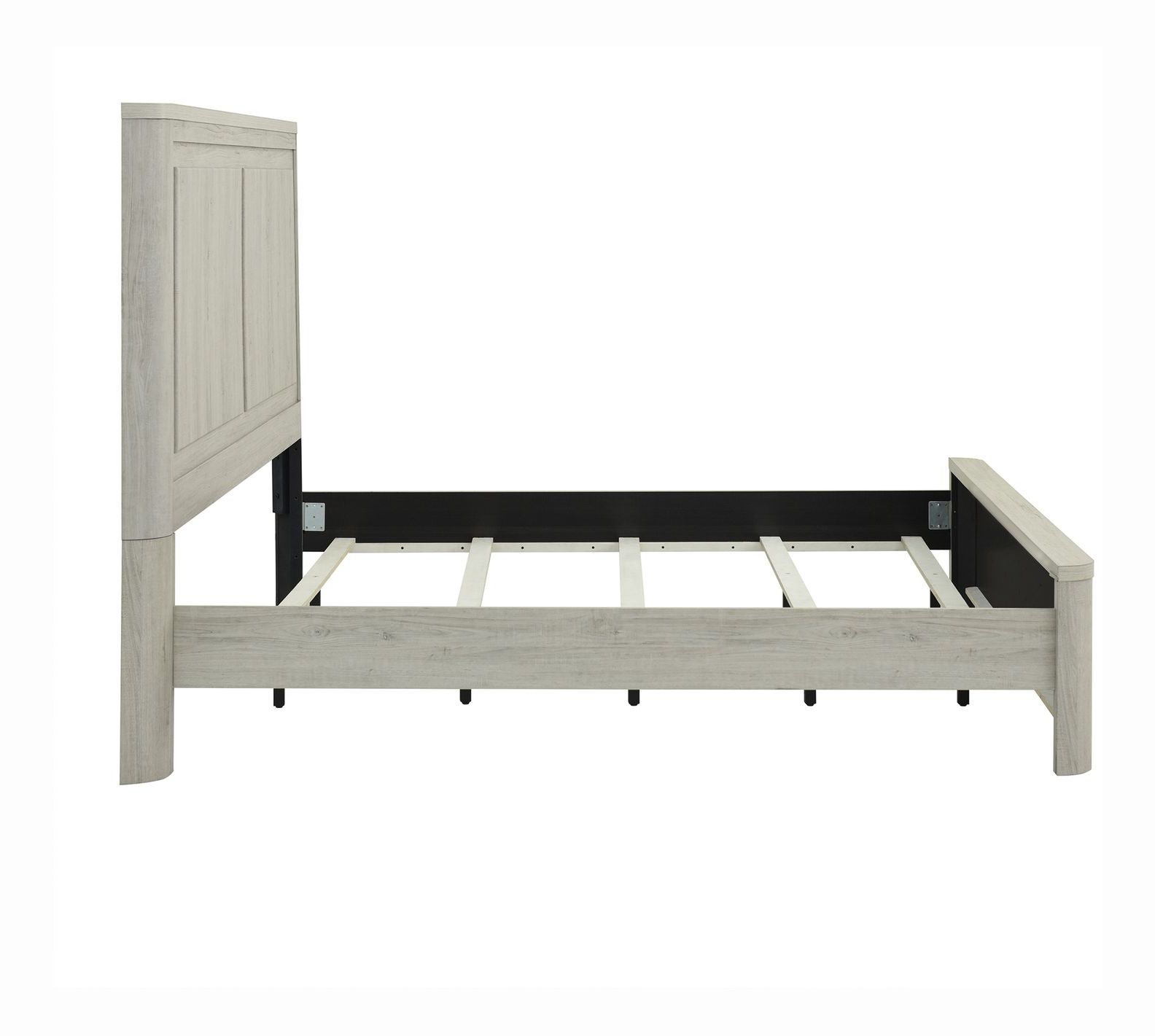 Modern Play Wood Panel Bed | Sandstone Finish | Liberty