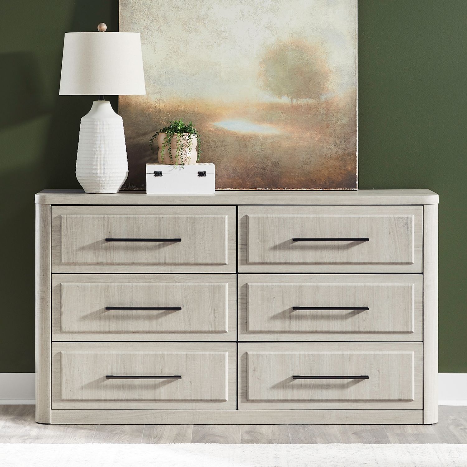 Modern Play Wood Panel Bedroom Set | Sandstone | Liberty
