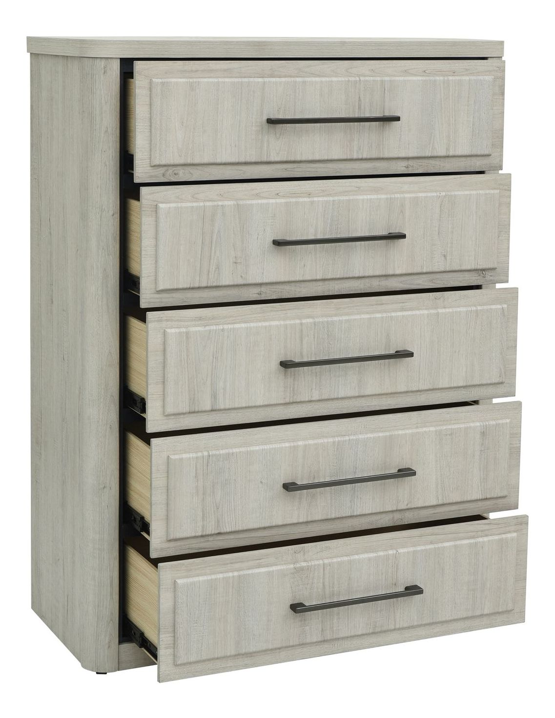 Modern Play Wood 5-Drawer Chest