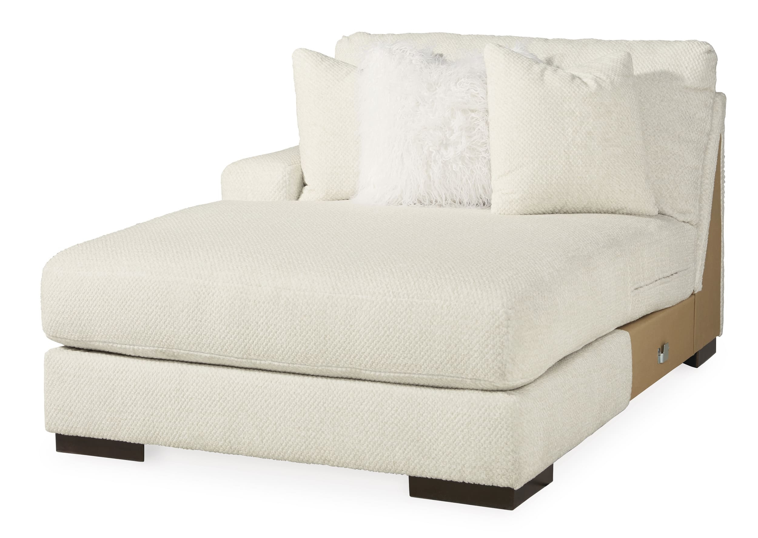 Zada 5-Piece Polyester U-Shaped Sectional Sofa w/Left Arm Chaise Facing
