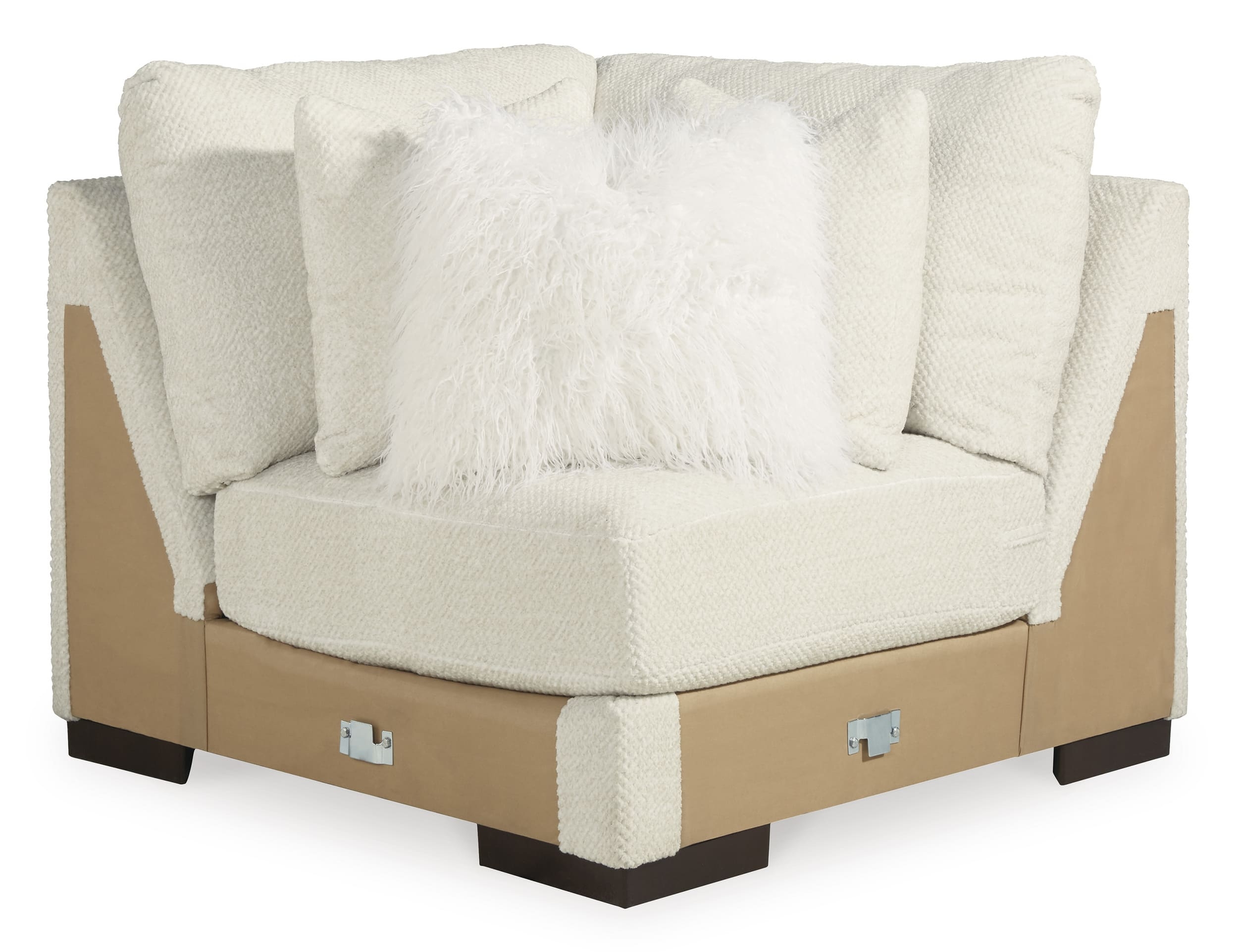 Zada 5-Piece Polyester L-Shaped Sectional Sofa