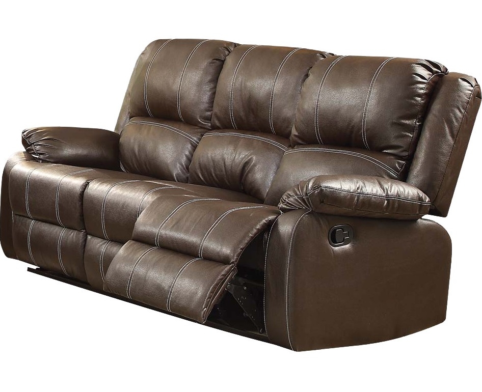 Zuriel Leatherette Reclining Living Room Set