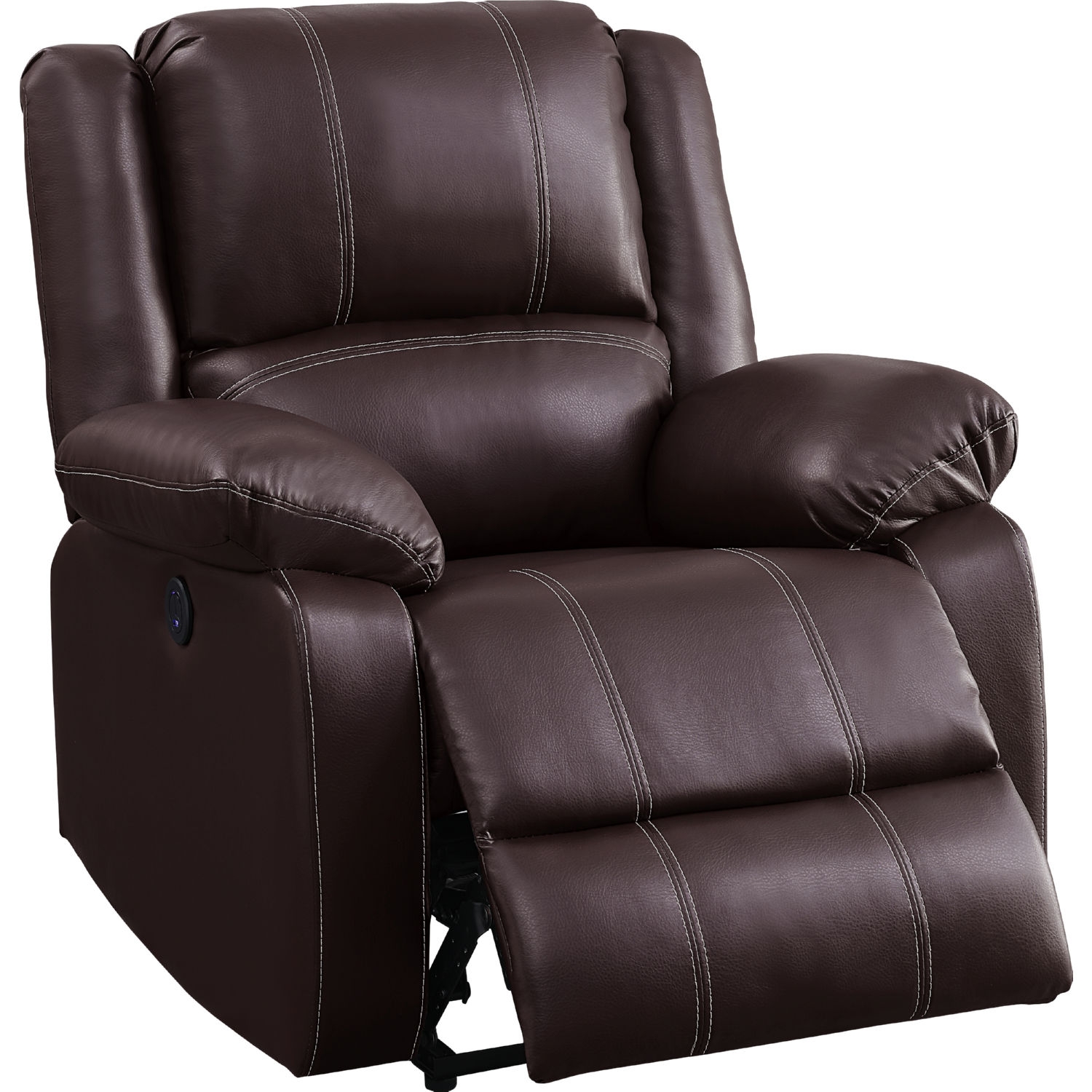 Zuriel Leatherette Power Recliner