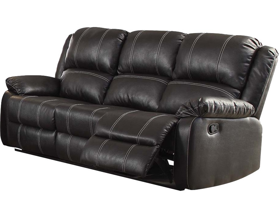 Zuriel Leatherette Reclining Living Room Set