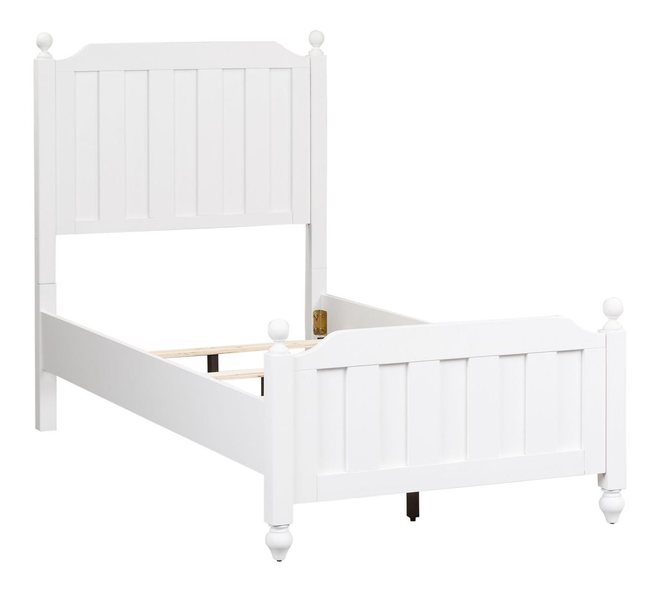 Cottage View Melamine/Wood Panel Headboard & Footboard, Twin Size