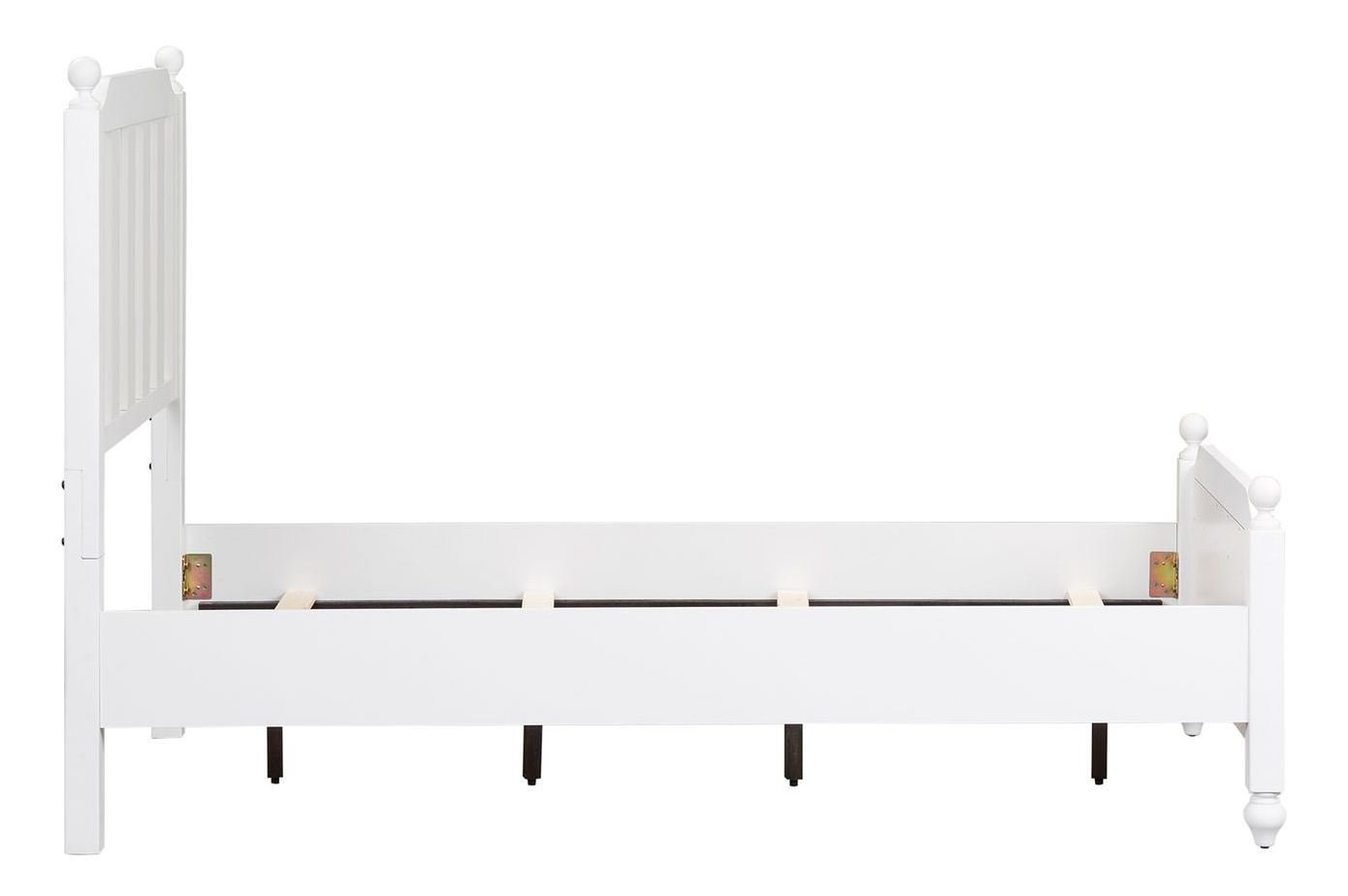Cottage View Melamine/Wood Panel Headboard & Footboard, Twin Size