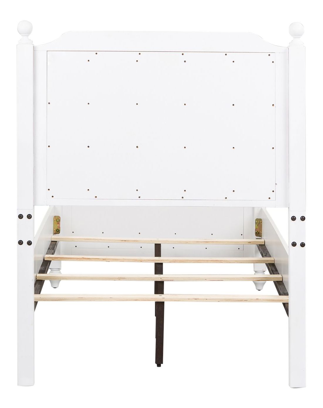 Cottage View Melamine/Wood Panel Headboard & Footboard, Twin Size