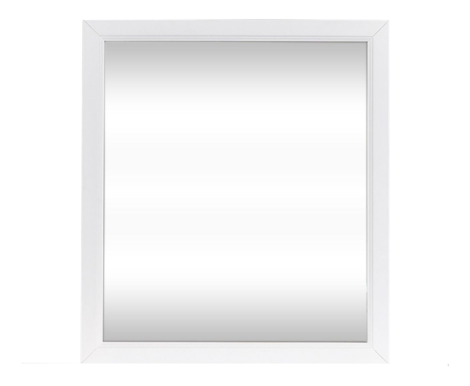 Cottage View Rectangular Melamine/Wood Mirror