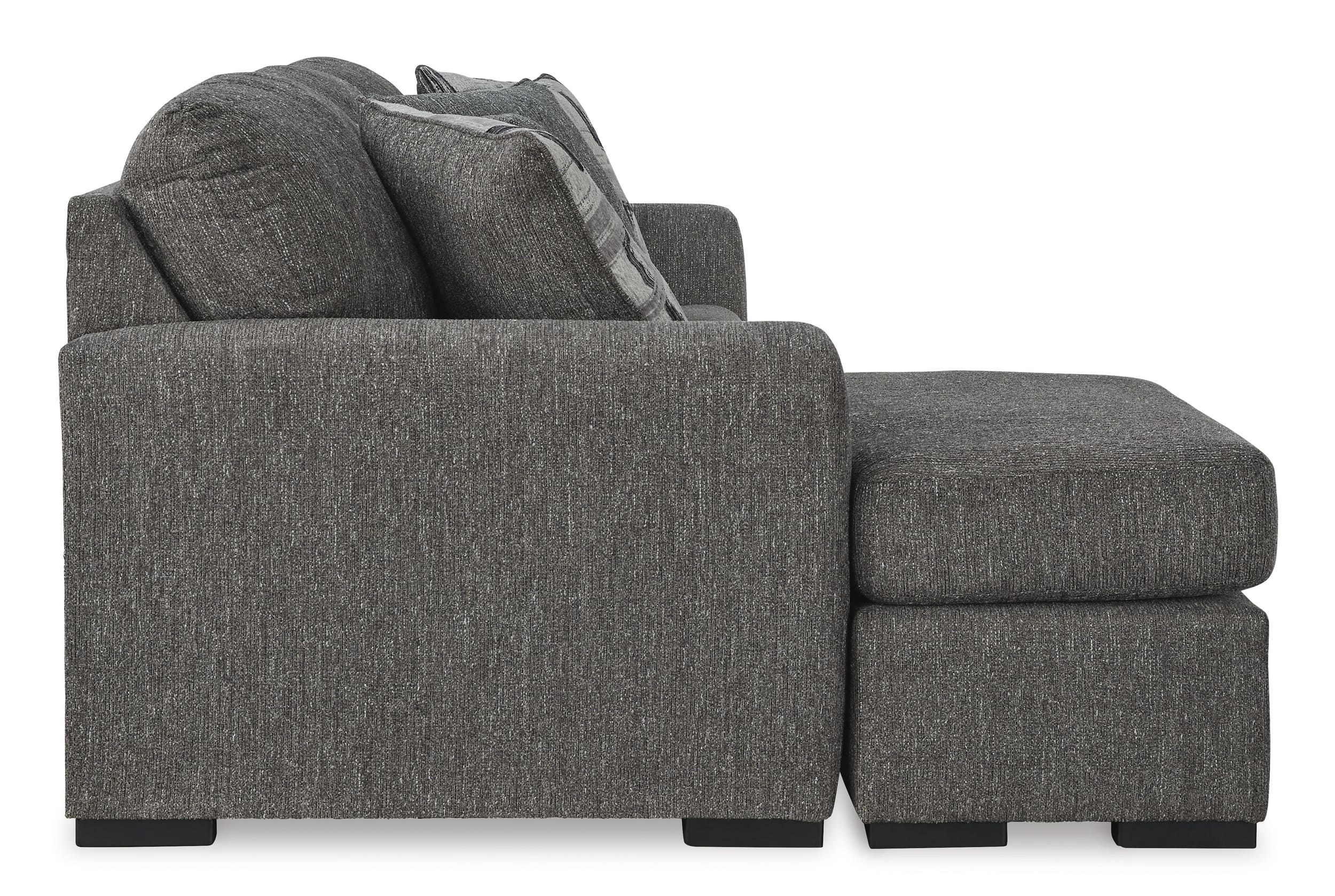 Gardiner Polyester L-Shaped Sectional Sofa w/Left Arm Chaise Facing