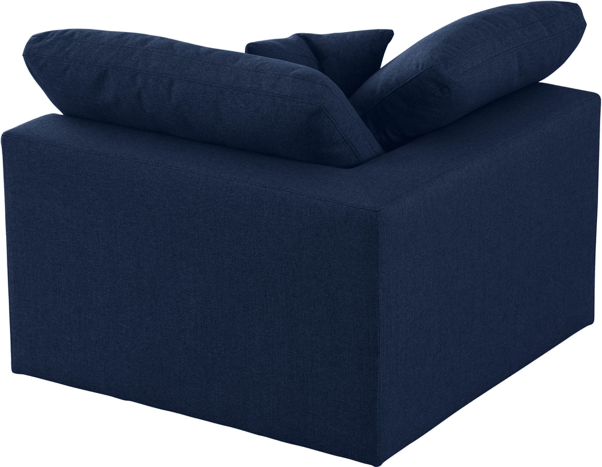 Serene Linen Fabric Deluxe Comfort Corner Chair