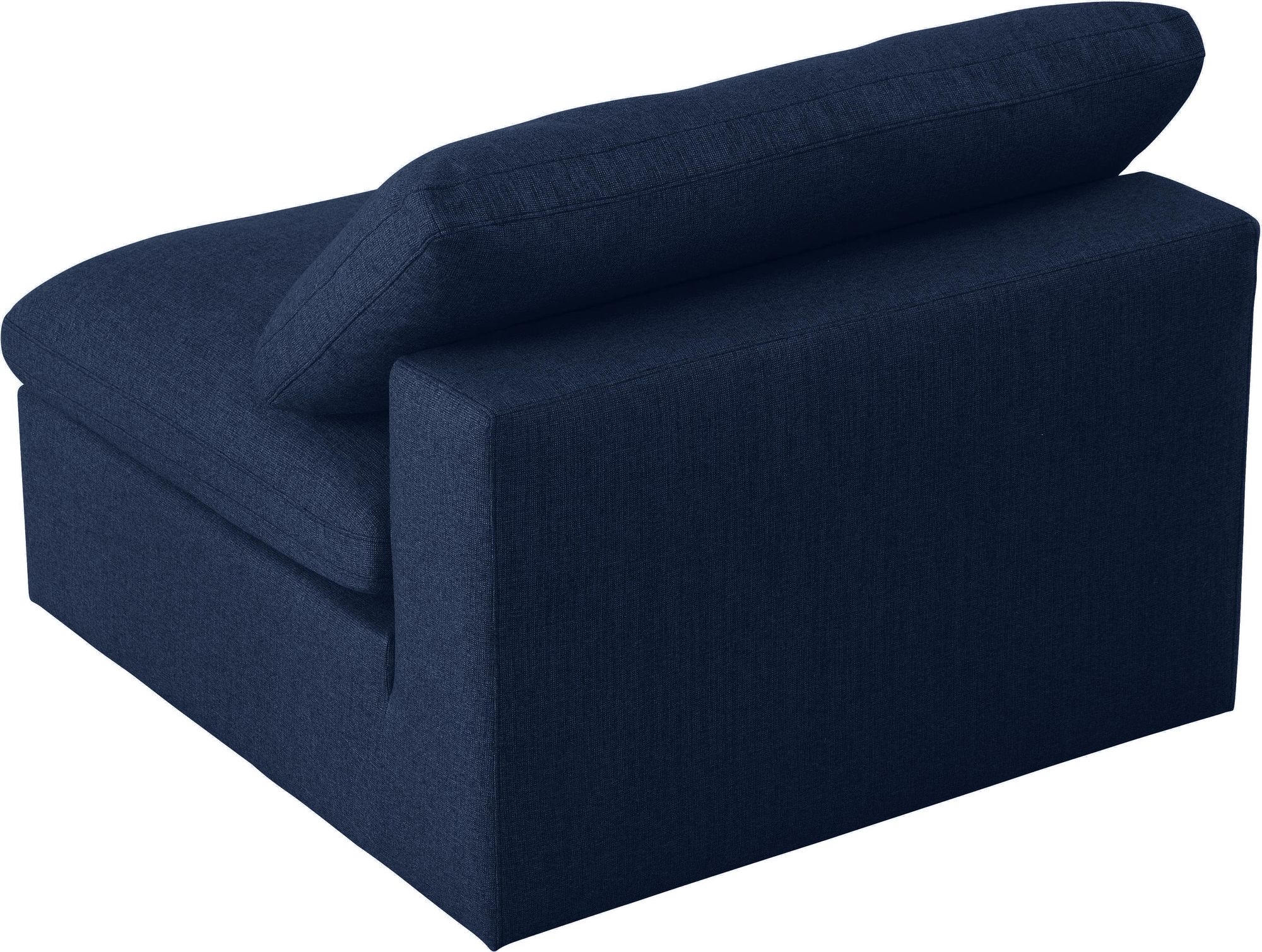 Serene Linen Fabric Deluxe Comfort Armless Chair