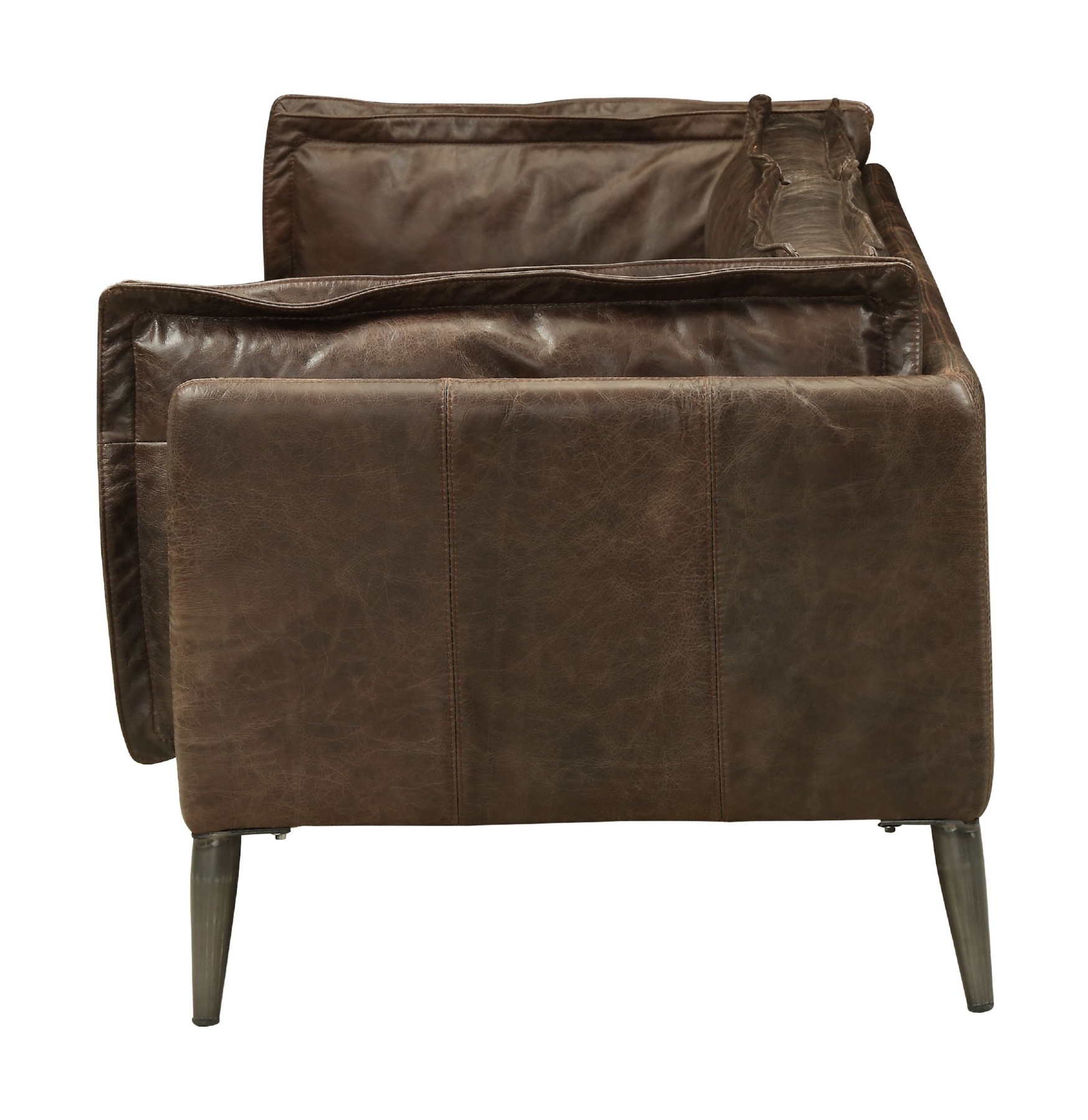 Porchester Distress Top Grain Leather Sofa