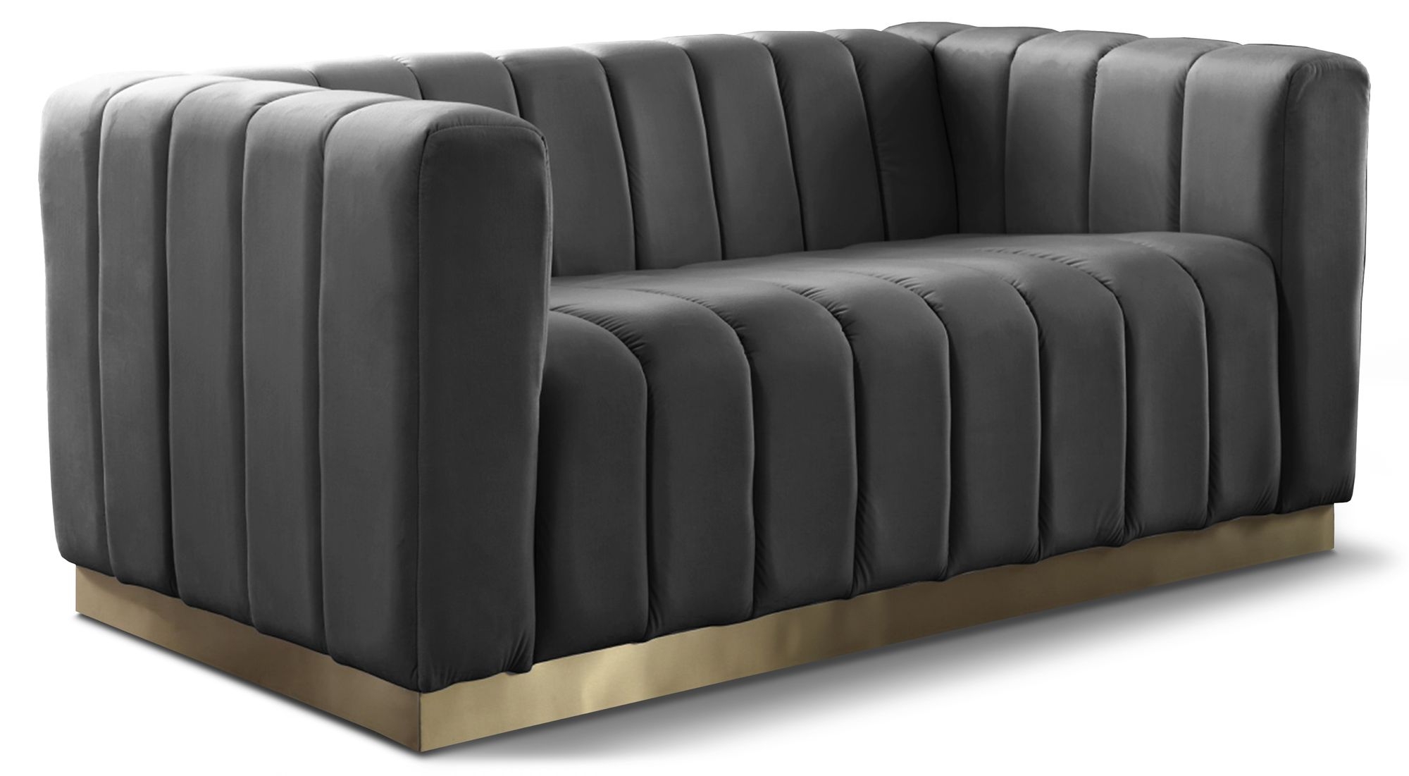 Marlon Velvet Loveseat