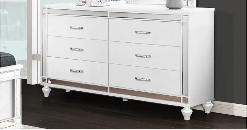 SM Calipso Wood/Velvet Padding Bedroom Set w/Led