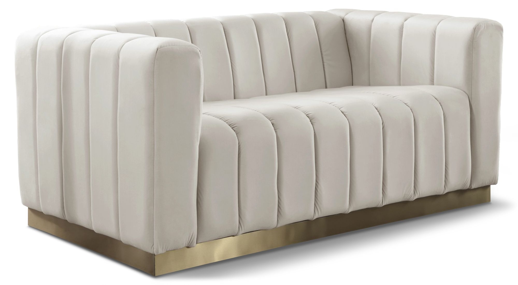 Marlon Velvet Loveseat