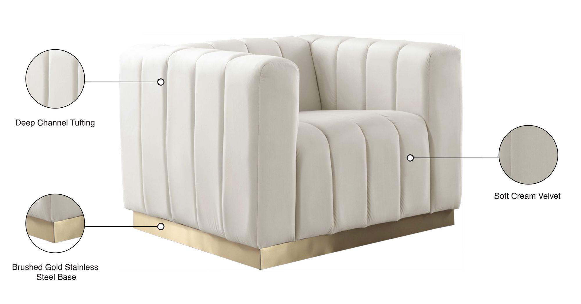 Marlon Velvet Chair