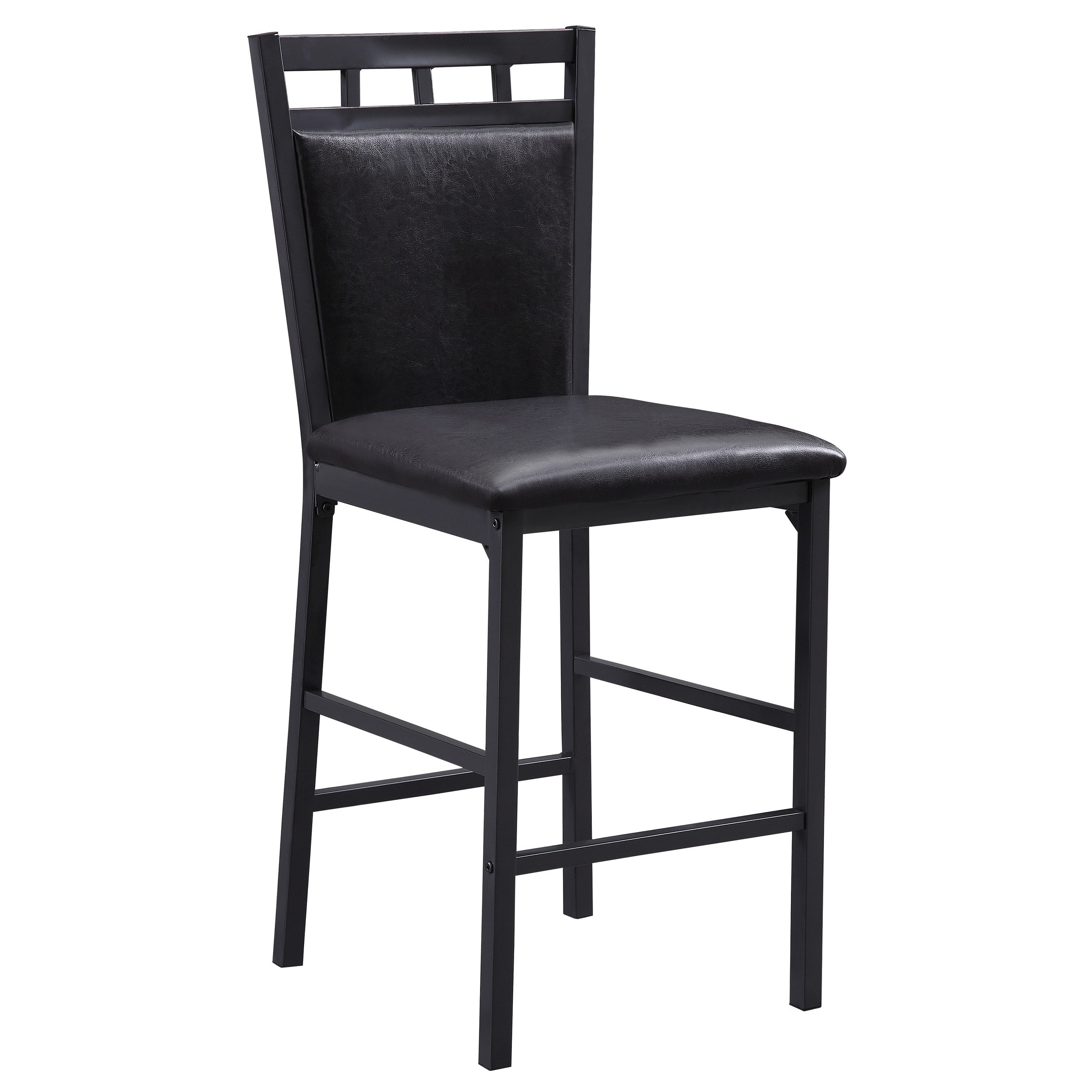 Olney Faux Marble/Metal 5-Piece Pack Counter Height Set