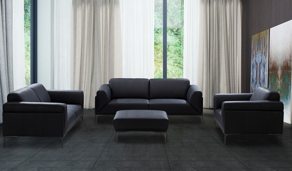 Knight Leather Sofa Set