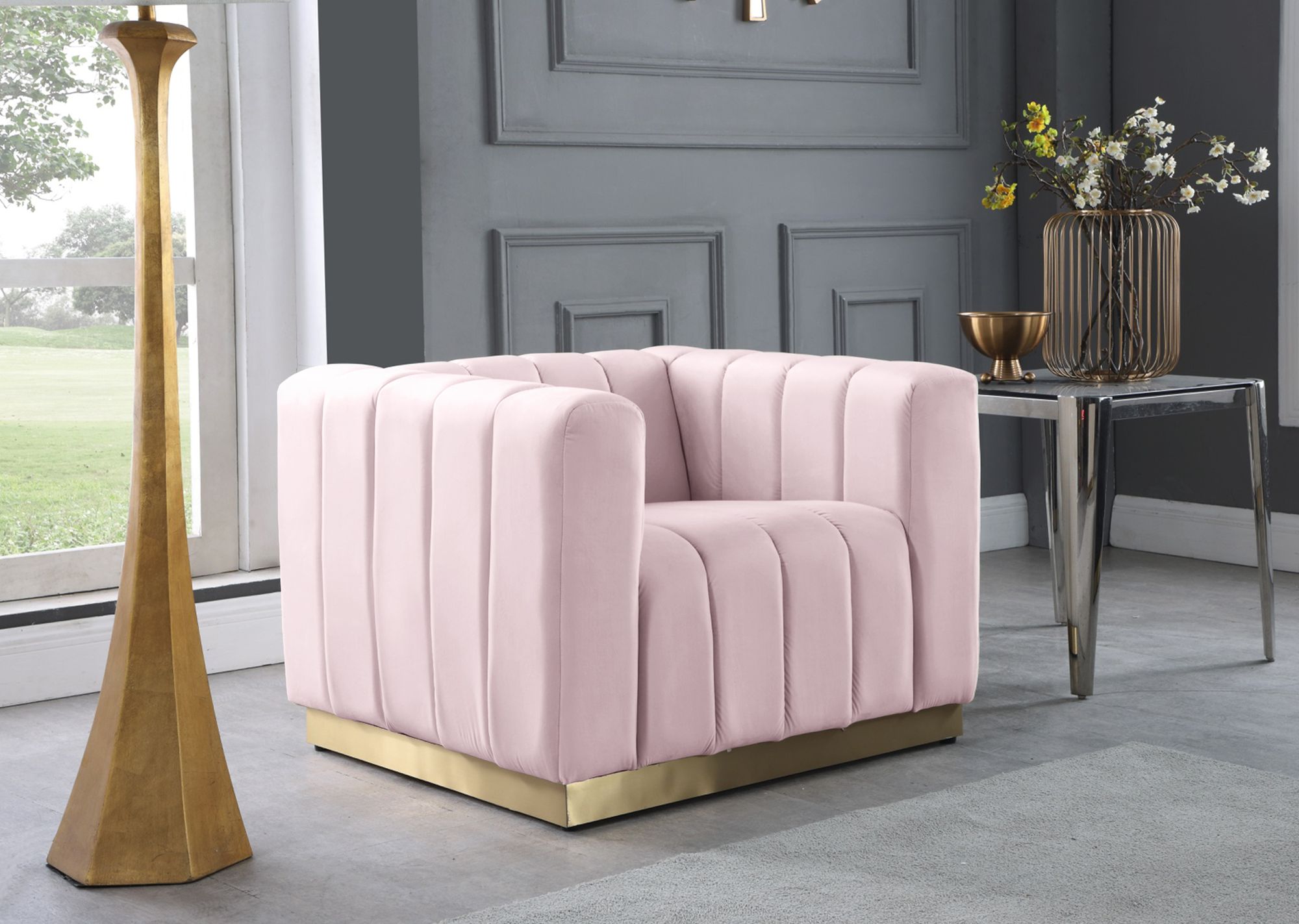Marlon Velvet Chair