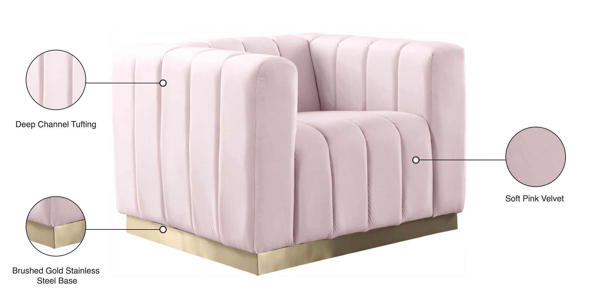 Marlon Velvet Chair